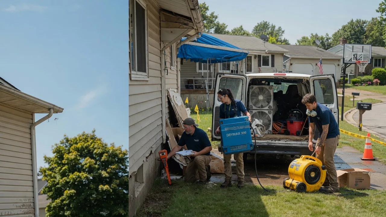 Ceiling Leak Cleanup in Garrett Park, MD near me